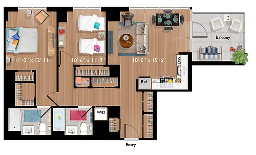 Floor plan Continuum 55_C4PH