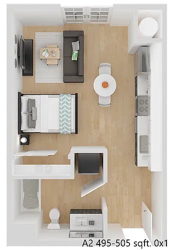Floor plan A2