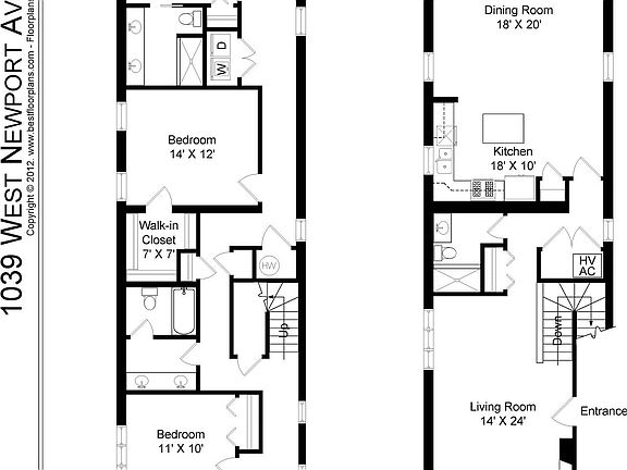 3rd image of 1039 W Newport Ave APT 1W