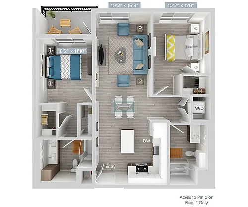 Floor plan B8-1020SF