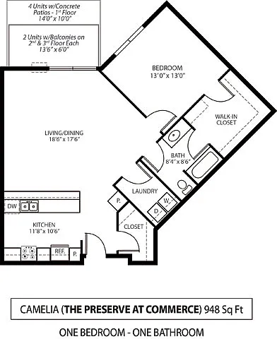 Floor plan Camelia