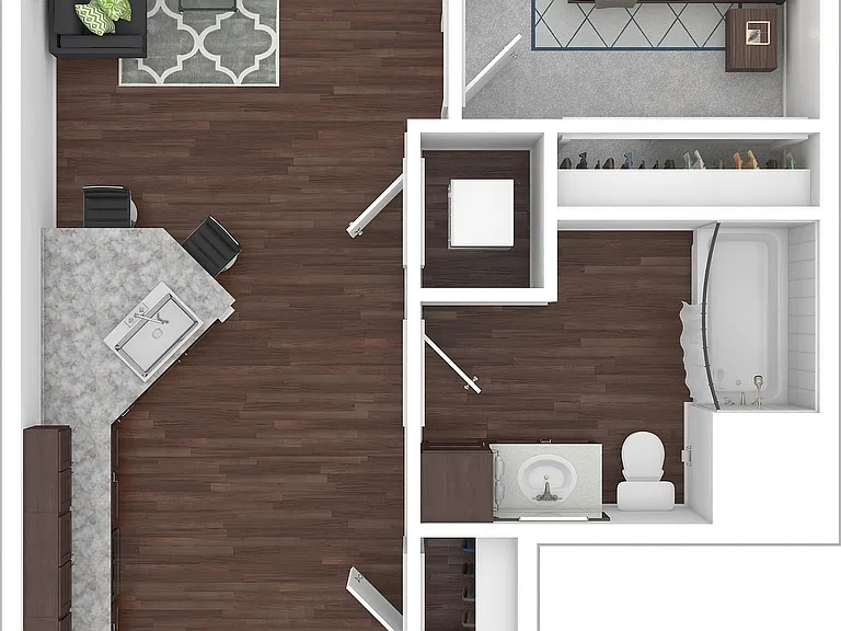 A2 3D Floor plan A2 3D Floor plan