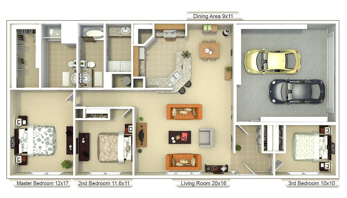 Floor plan Covington II