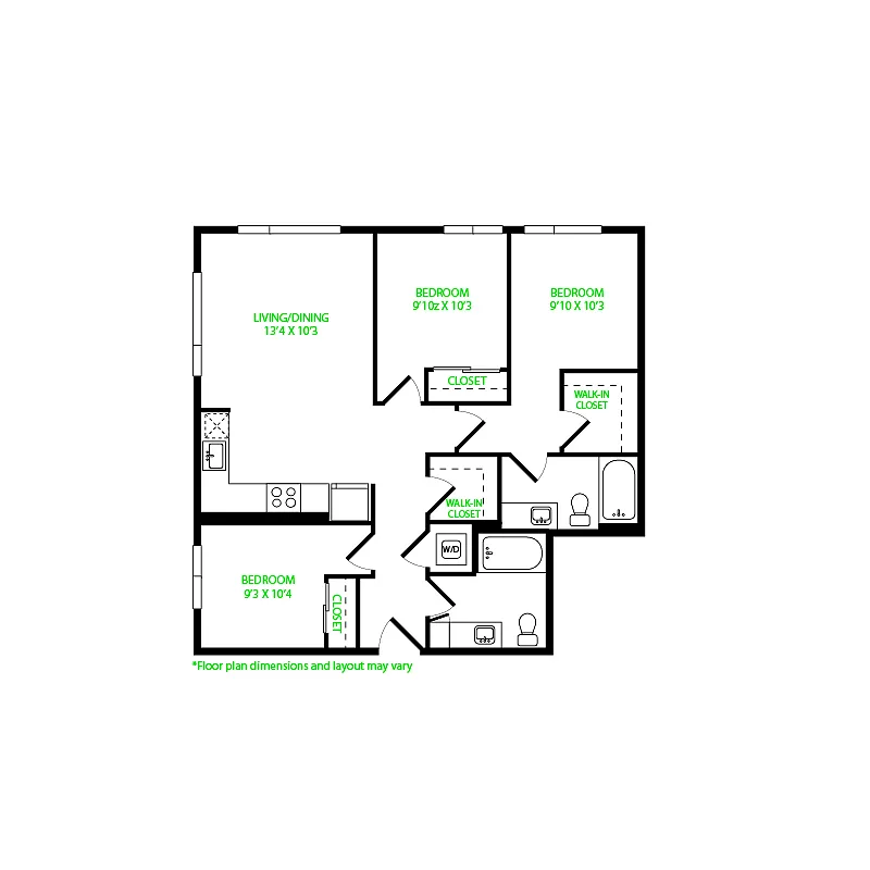 Floor plan 33W