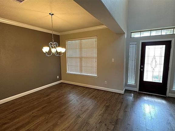 As soon as you enter on the right, you will see the formal dining area.