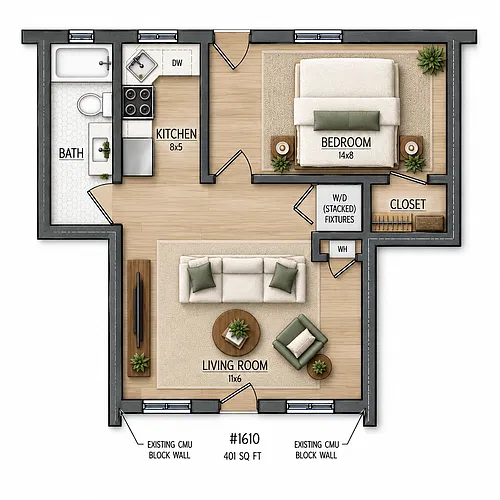 Floor plan 1610