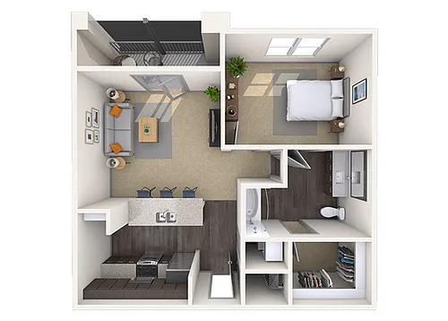 Floor plan Calhoun