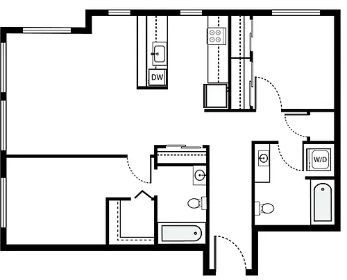 Floor plan 2X2 - B5
