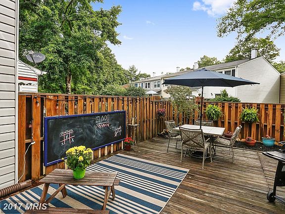 Fenced Spacious Patio Deck