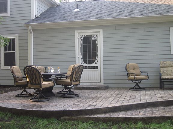 stamped concrete cobblestone