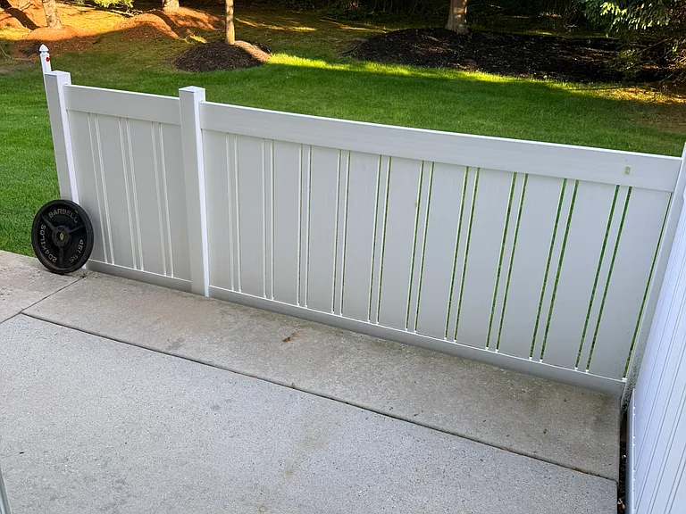 Spacious Patio with access to spacious common area backing to the woods for great family privacy and get together
