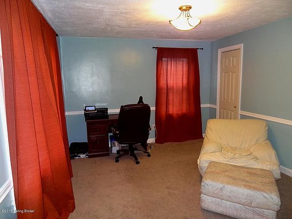 Dining room being used as office