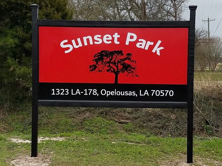 Park sign