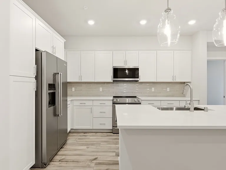 Kitchen with Soft Close Cabinets