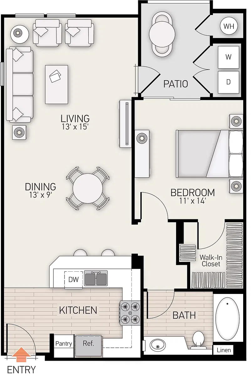 Floor plan Plan K