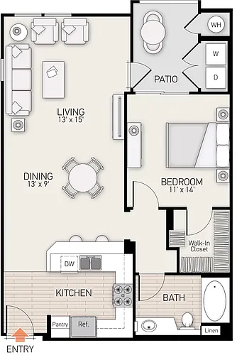 Floor plan Plan K