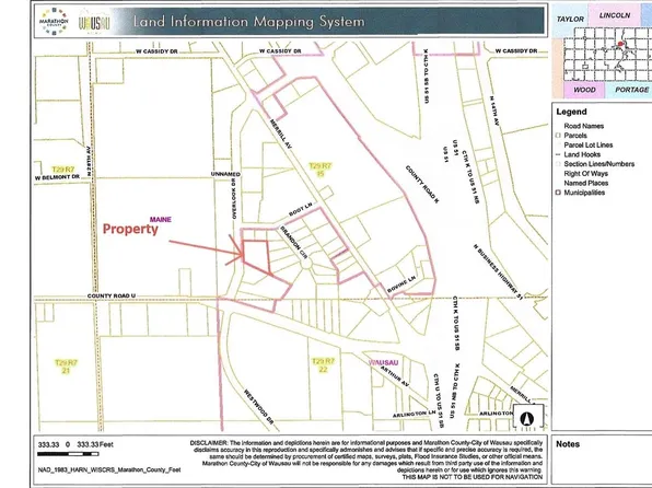 2315 BOOT LANE, Wausau, WI 54403