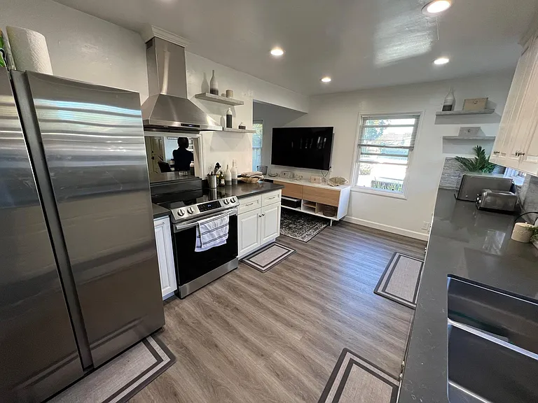 Newly renovated kitchen