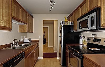nicely updated kitchen