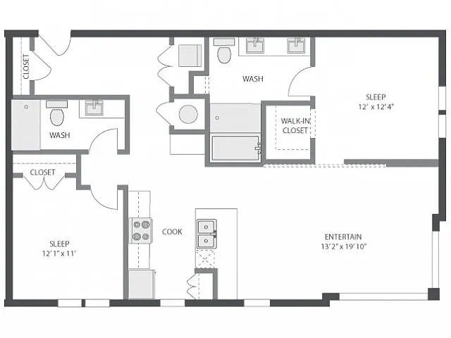 Floor plan Morgan