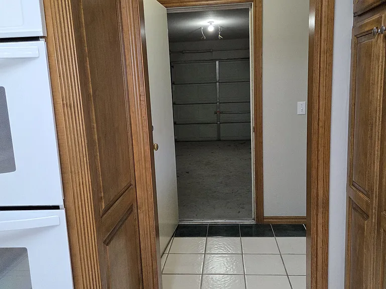 Kitchen to Garage