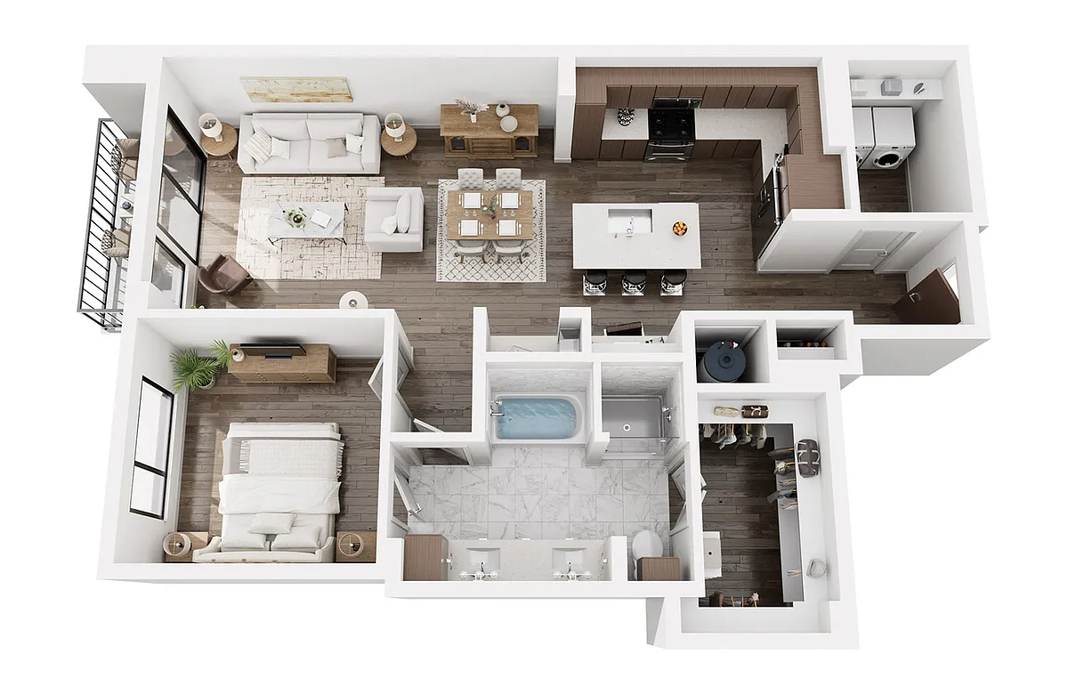 Floor plan A13