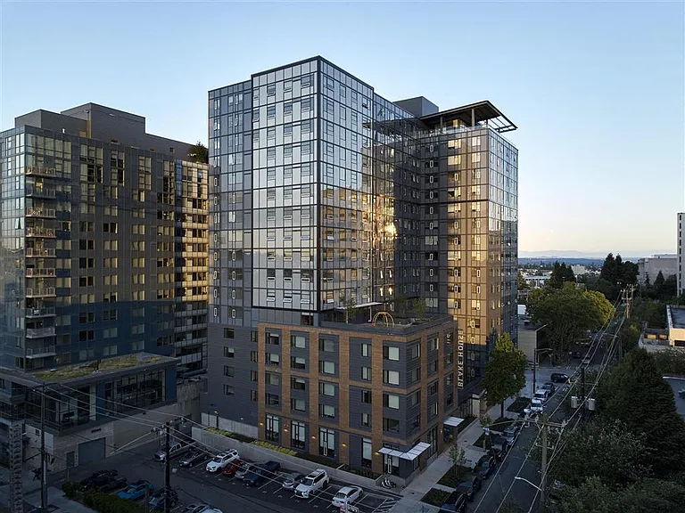Building Exterior at Dusk