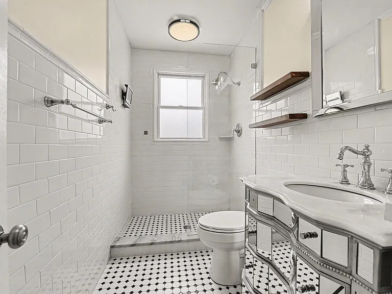 Bathroom with walk-in shower