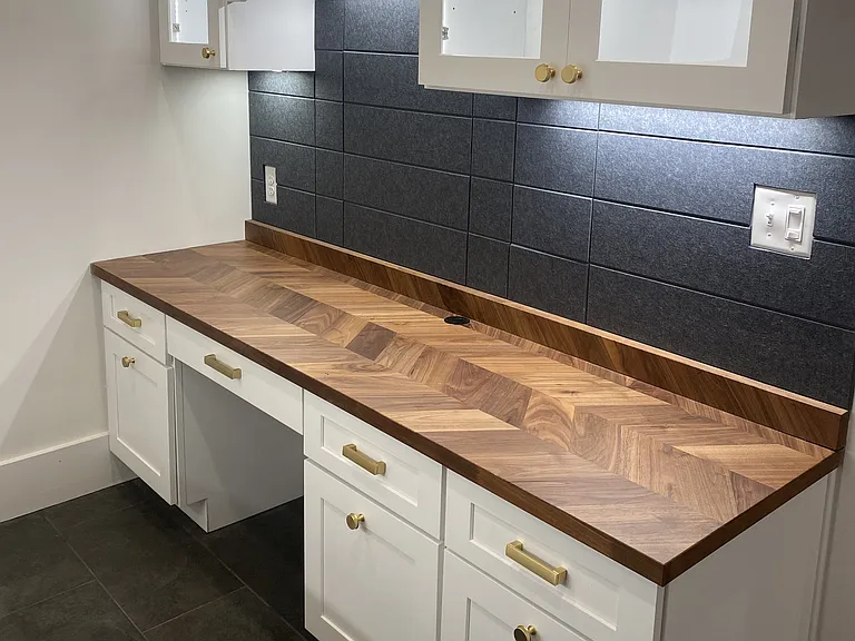 Finished basement, home office, walk-in storage.