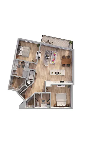 Floor plan B19