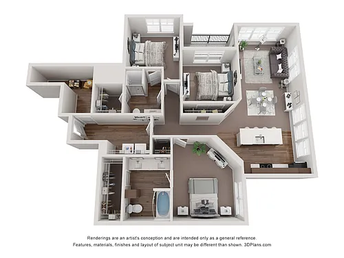 Floor plan Waterline