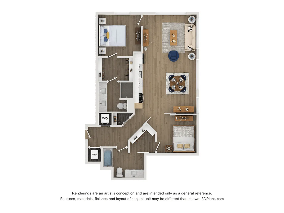 Floor plan B3