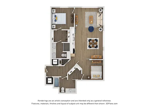 Floor plan B3