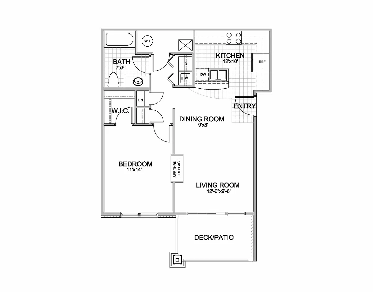 Floor plan Aura (Flat)