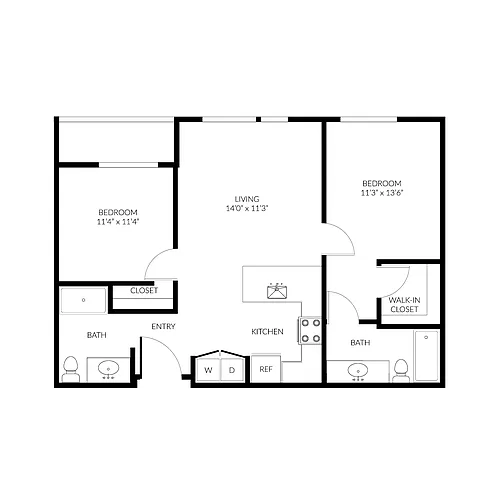 Floor plan H