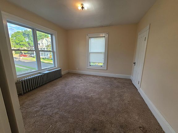 Bedroom has a walk-in closet
