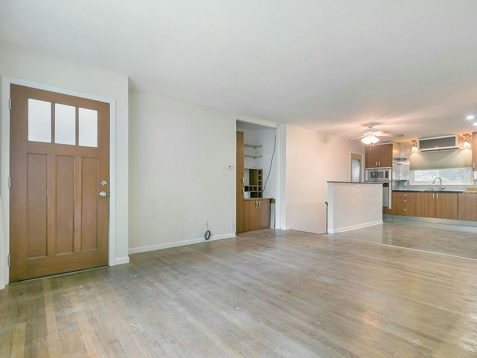 Living room and front door