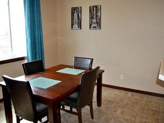 Room for dining table