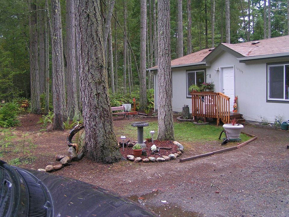 View from driveway