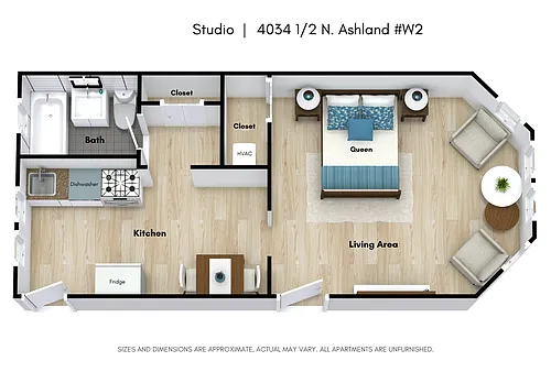 Floor plan Studio