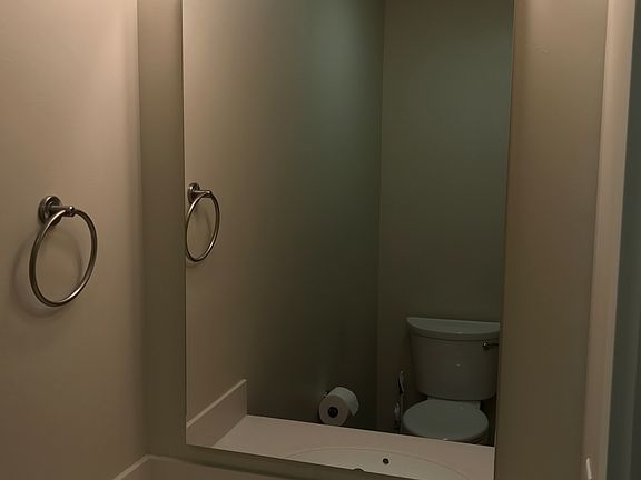 1/2 bath w/pocket door