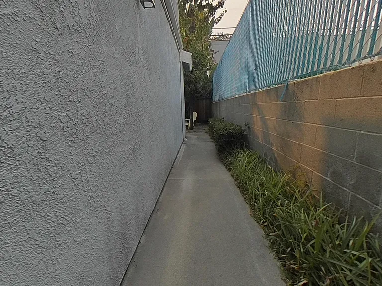 Side of apartment