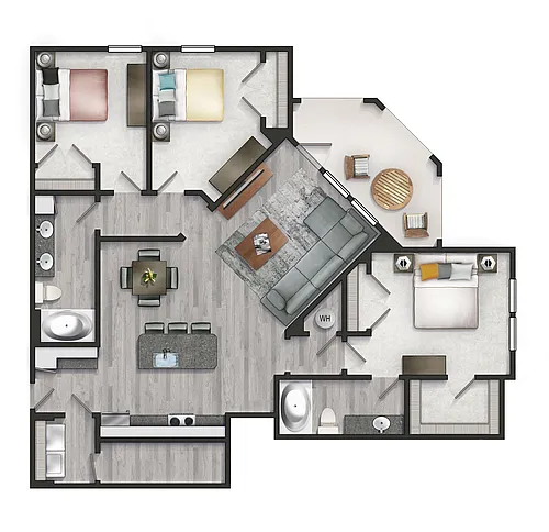 Floor plan Jocassee