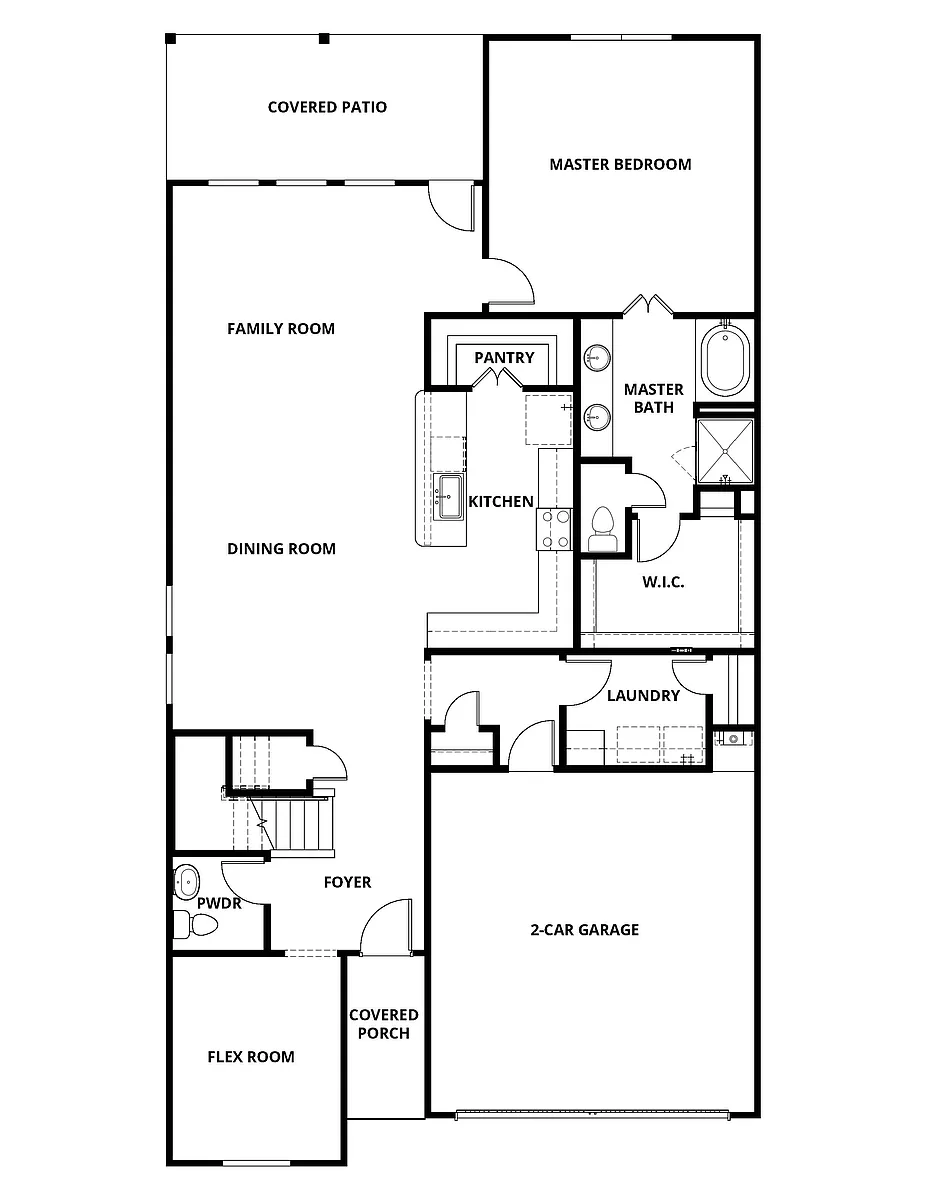 Floor plan Yaupon