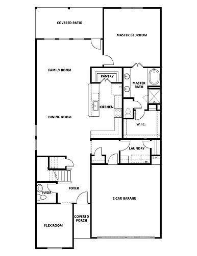 Floor plan Yaupon