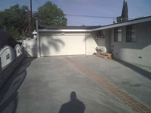Garage and drive way