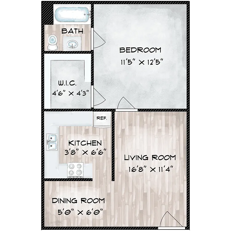 CB Floorplan CB Floorplan - 1225 S Rockford Ave
