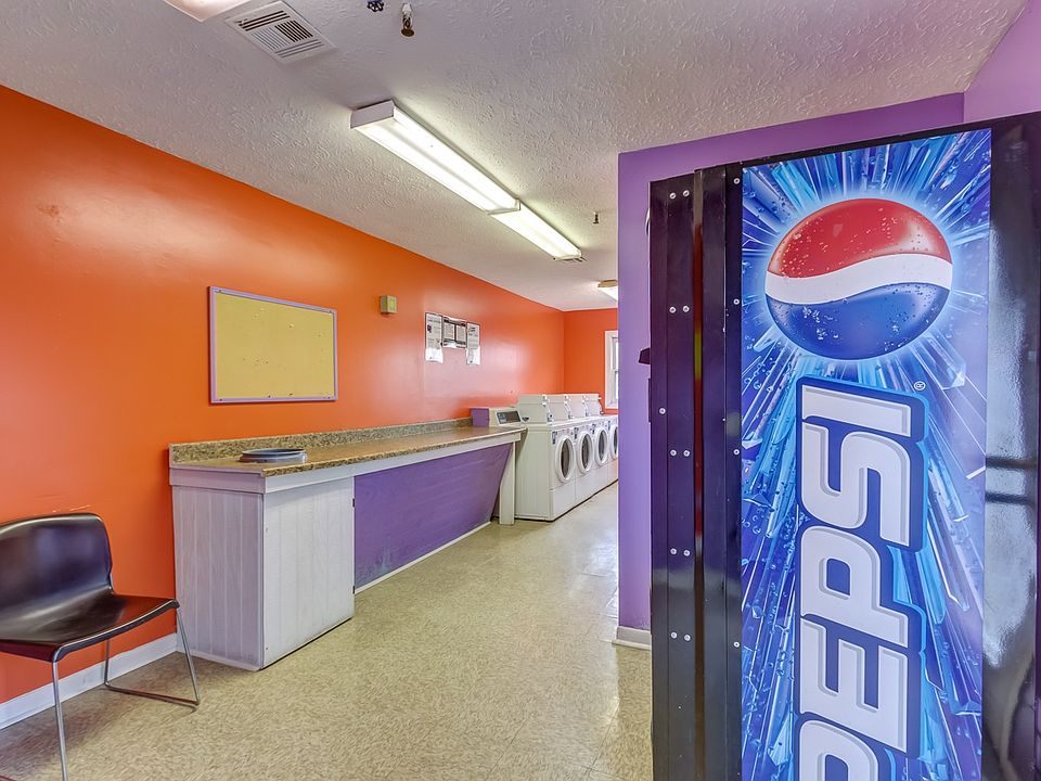 Cool, newly renovated onsite coin/card activated laundry