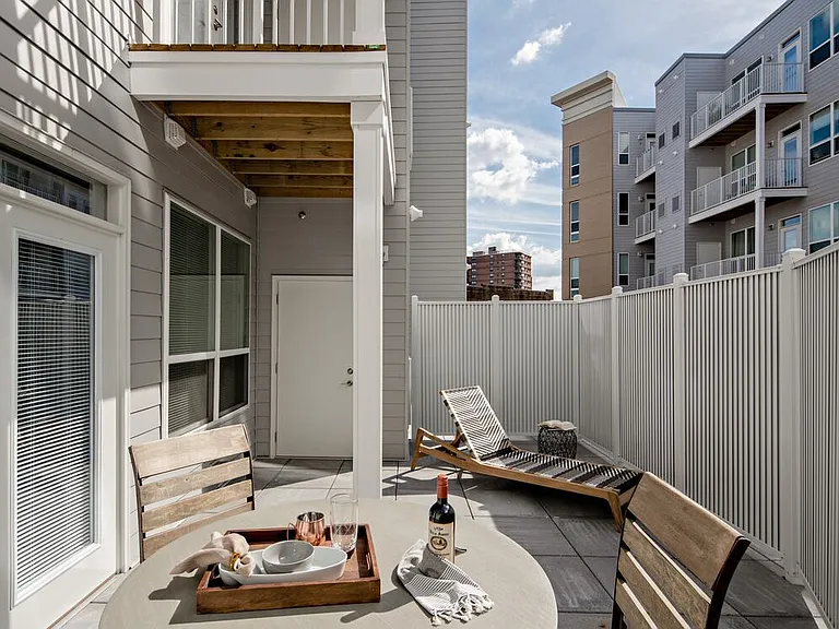 Private patio