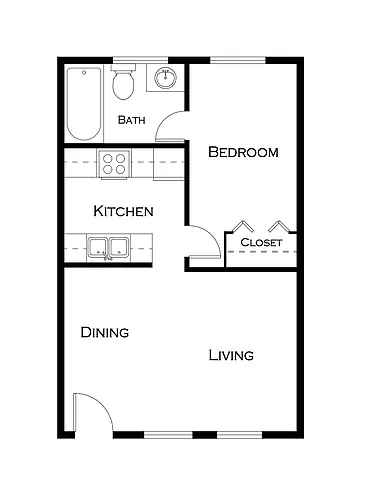 Floor plan EV1-1A